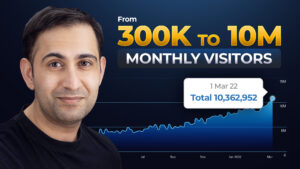 Amit Raj How to Skyrocket Clients Traffic from 300K to 10M+ Monthly Visitors